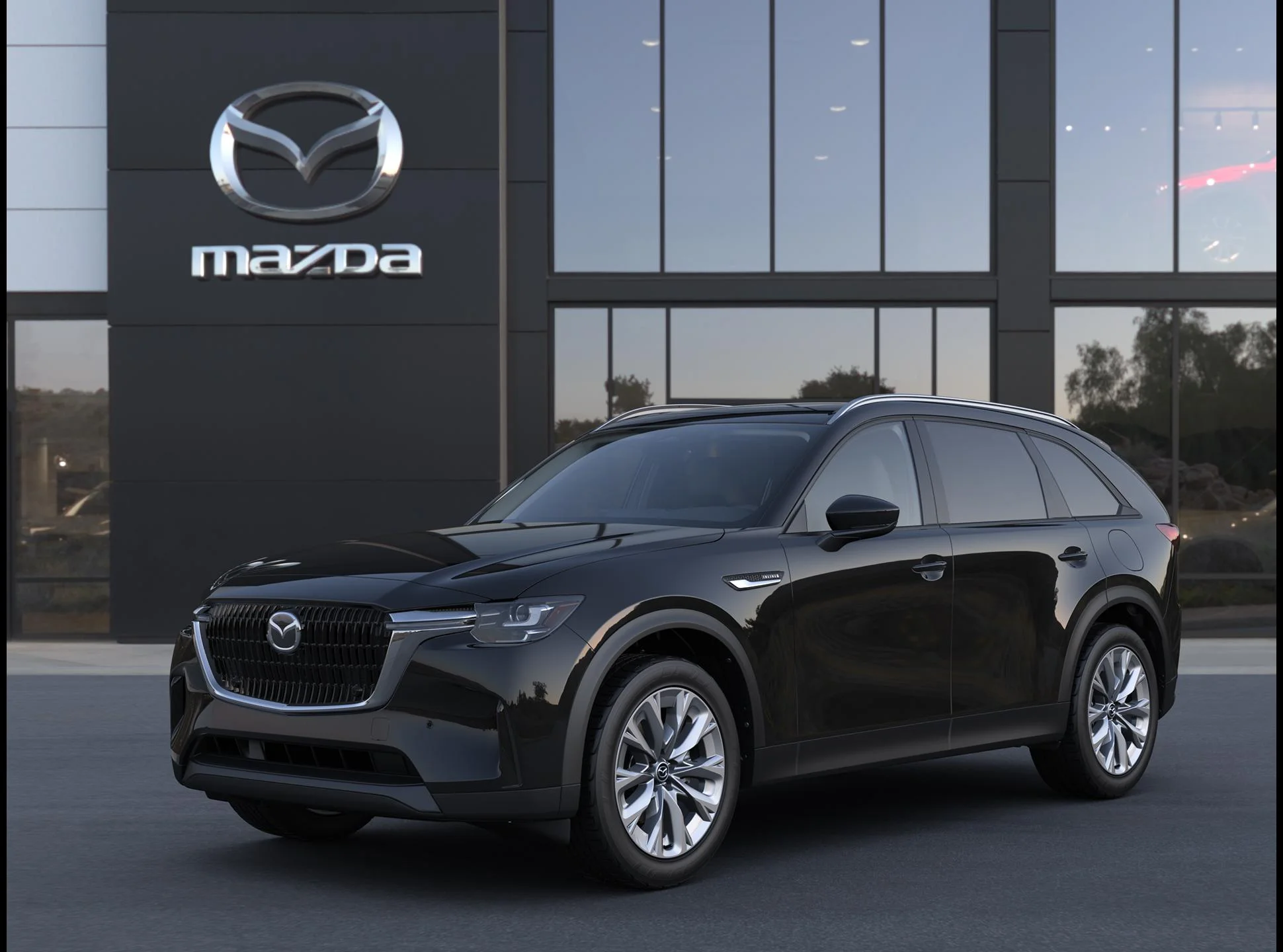 New 2026 Jet Black Mica Mazda 3.3 Turbo Preferred AWD image 1