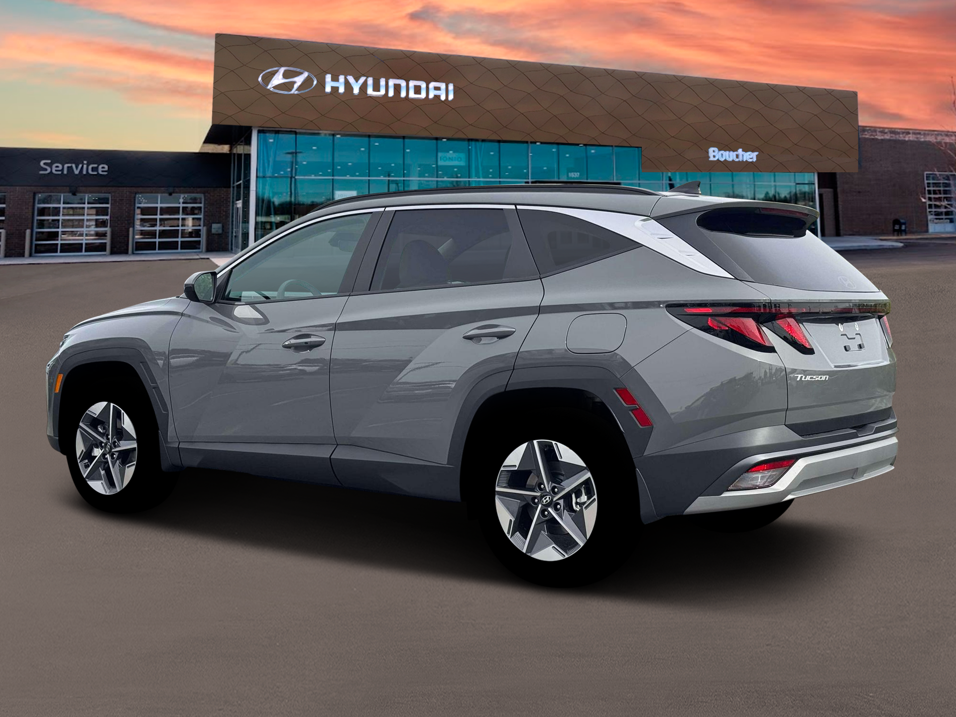 New 2026 Hampton Gray Hyundai SEL AWD image 4