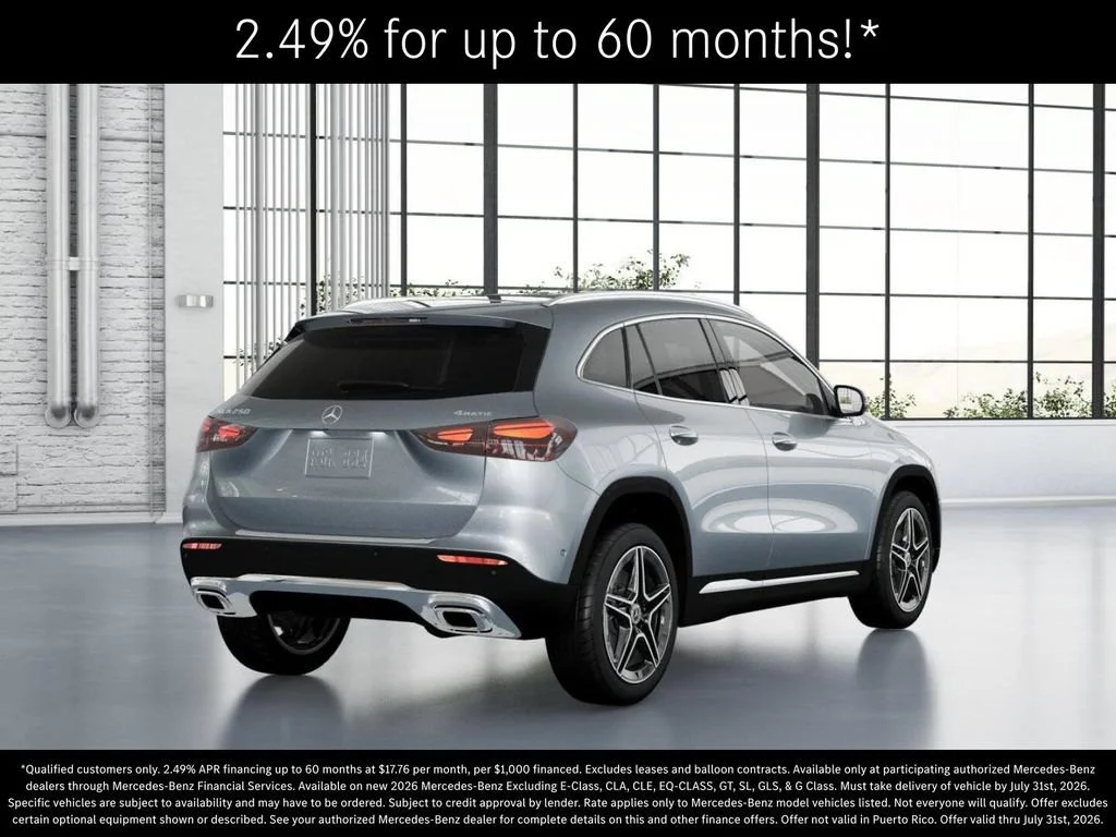 New 2026 Cirrus Silver Metallic Mercedes-Benz GLA 250 image 64