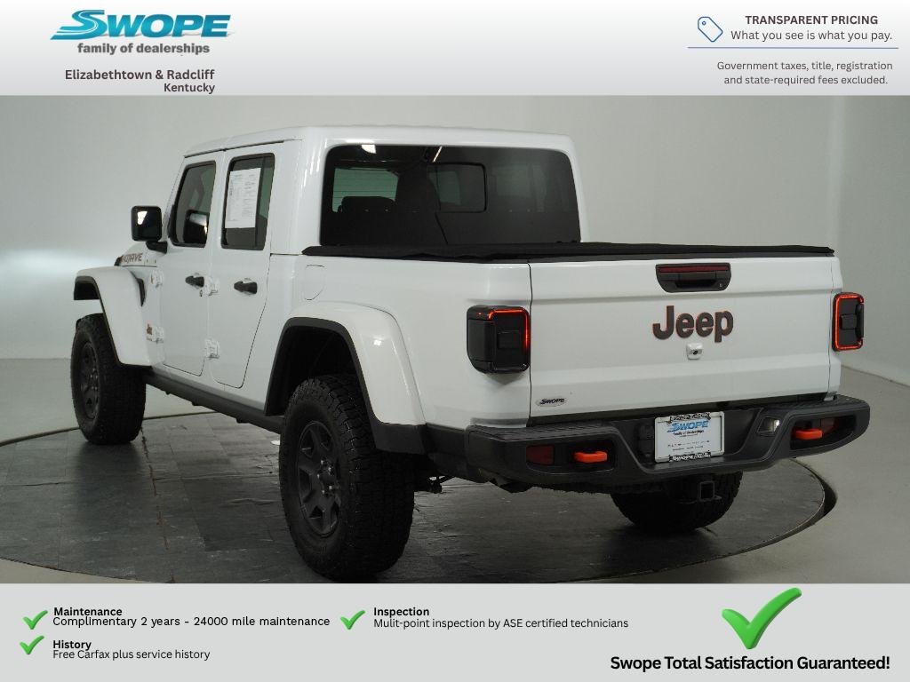 Used 2021 Bright White Clearcoat Jeep Mojave image 5