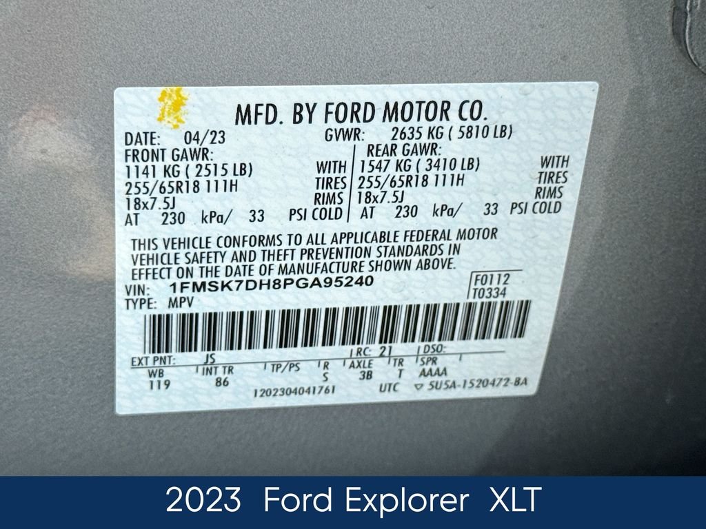 Used 2023 Silver Ford XLT image 20