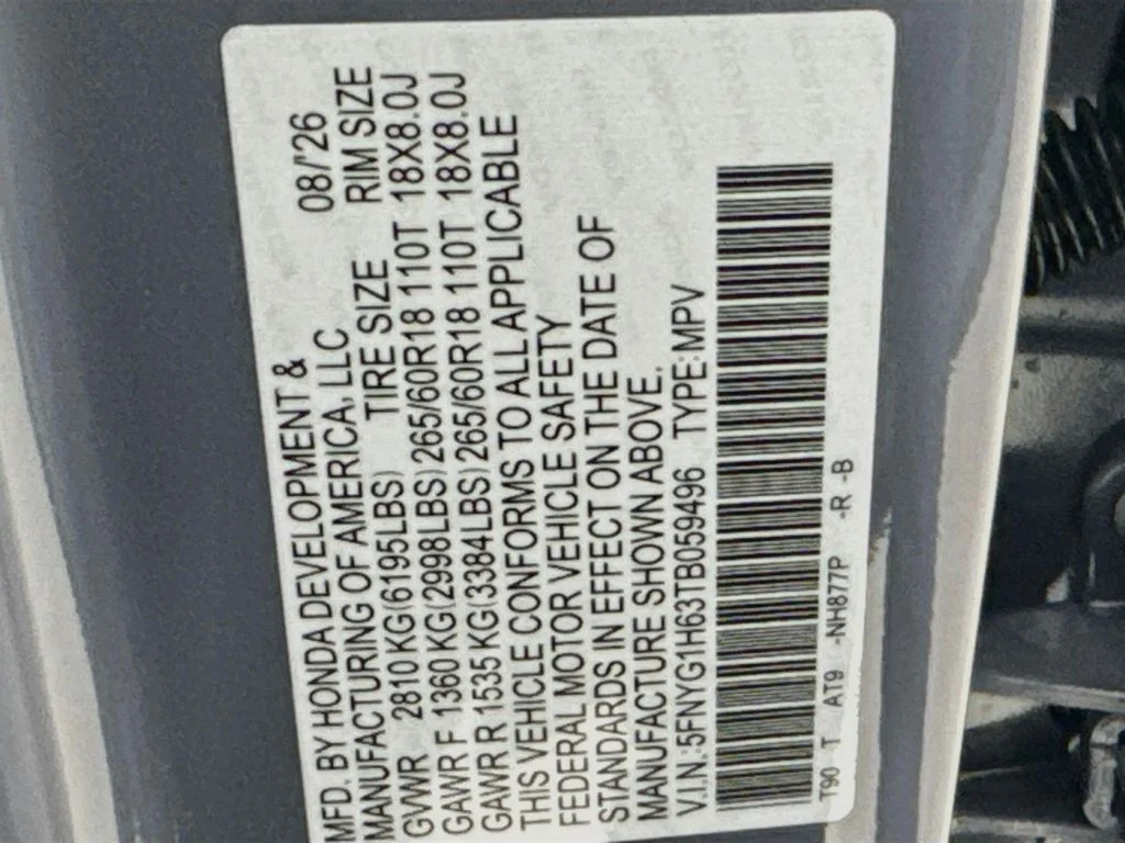 New 2026 Sonic Gray Pearl Honda TrailSport image 42