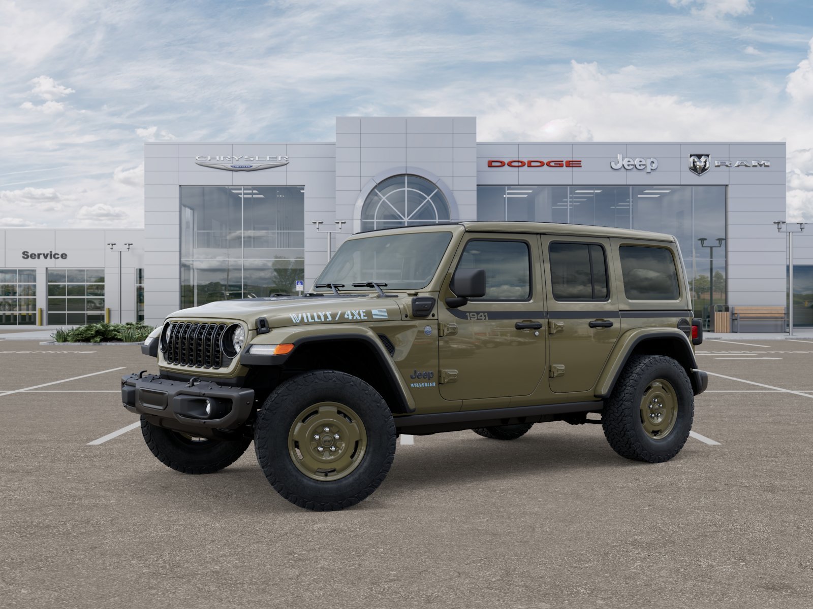 New 2025 41 Exterior Paint Jeep Willys image 1
