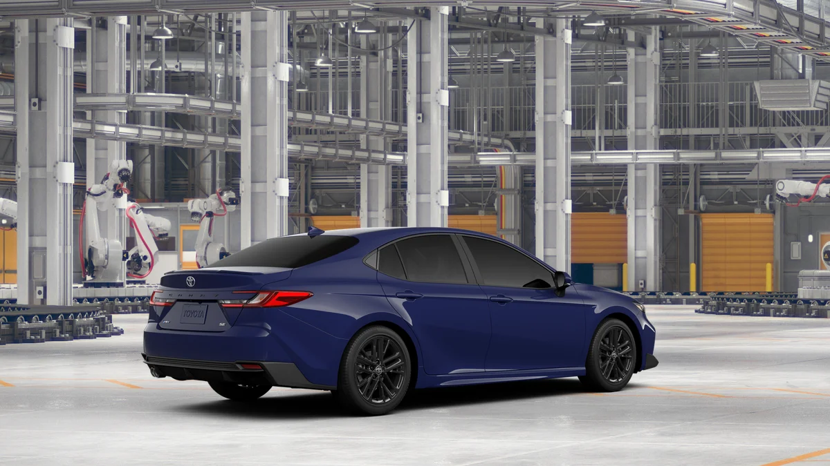 New 2026 Reservoir Blue Toyota SE image 10