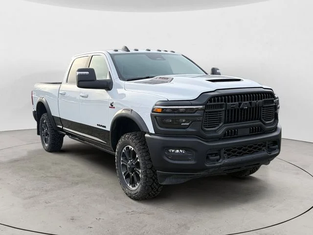 New 2026 Bright White Clearcoat Ram Rebel image 7