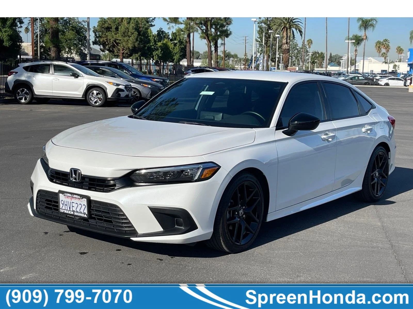 Certified Used 2023 Platinum White Pearl Honda 2.0L 4D SPORT image 25