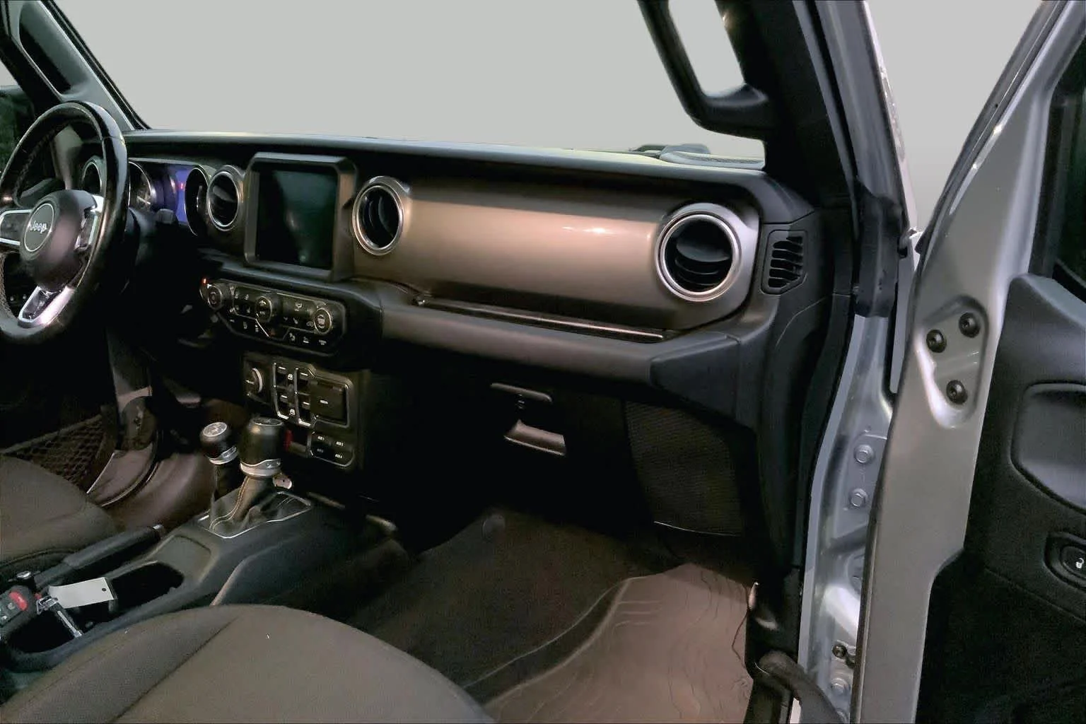 Used 2020 Billet Silver Metallic Clearcoat Jeep North Edition image 16