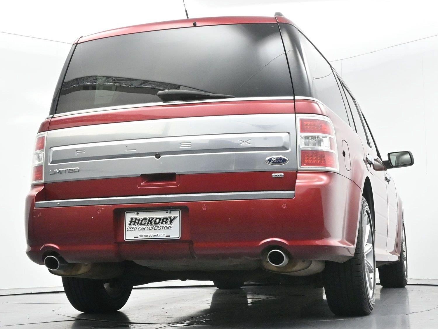 Used 2014 Ruby Red Metallic Tinted Clearcoat Ford Limited image 48