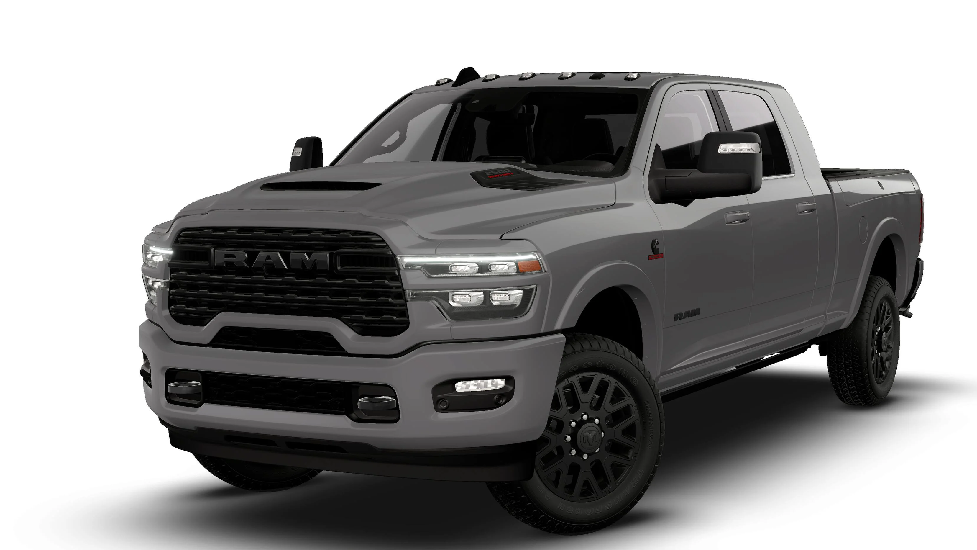 New 2027 Ceramic Gray Clear-Coat Exterior Paint RAM Limited image 1