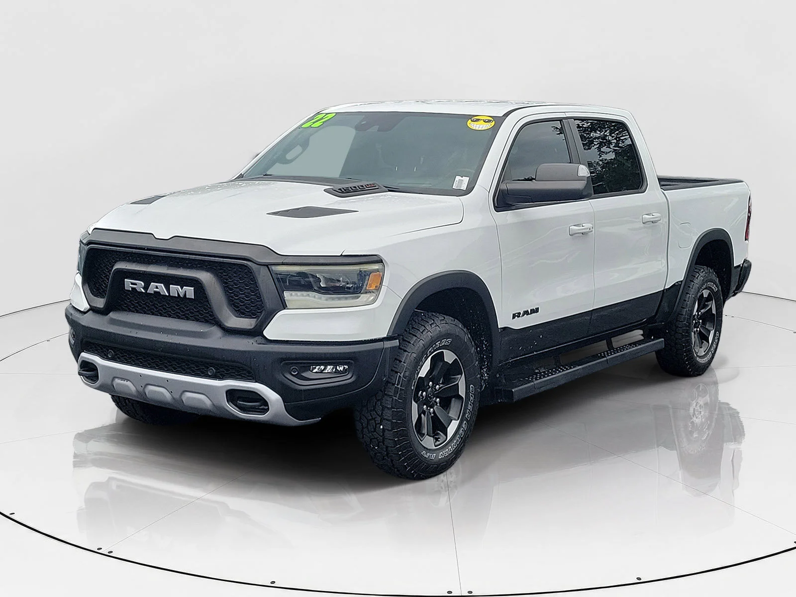 Used 2022 Bright White Clearcoat Ram Rebel image 25