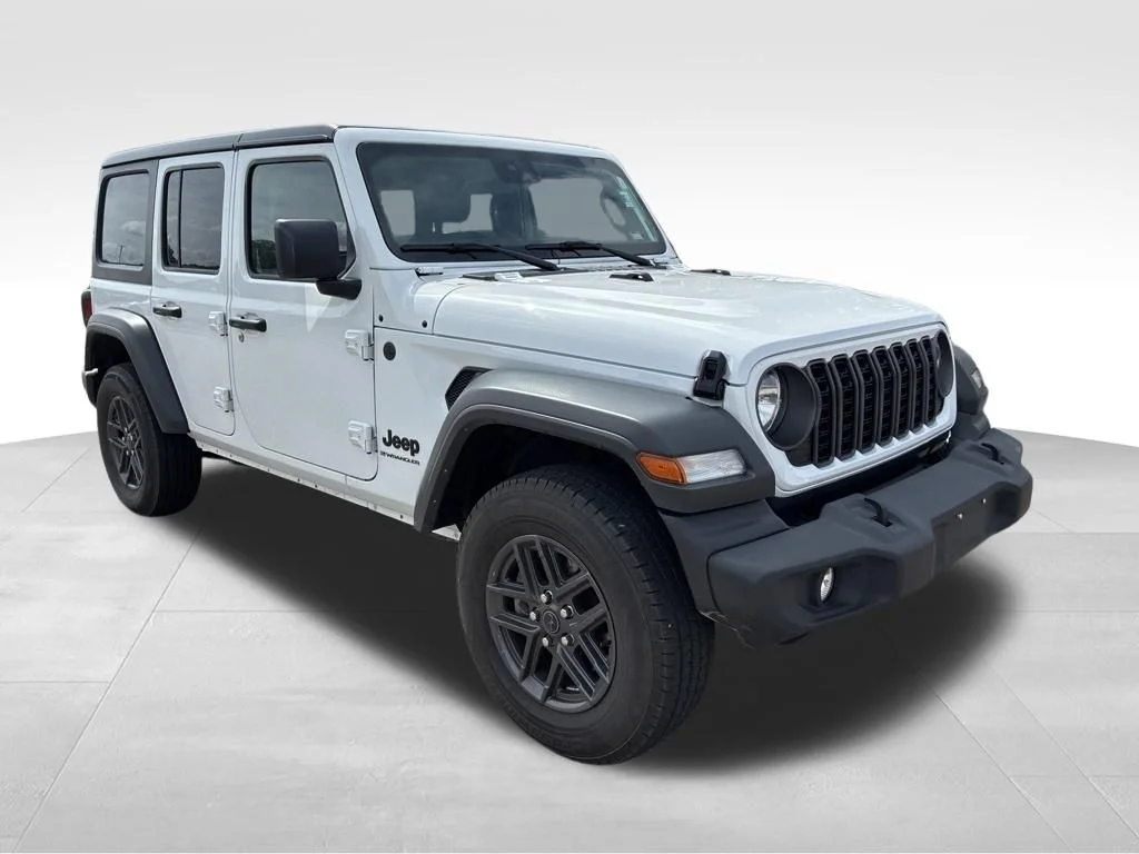 Used 2024 White Jeep Sport S image 8