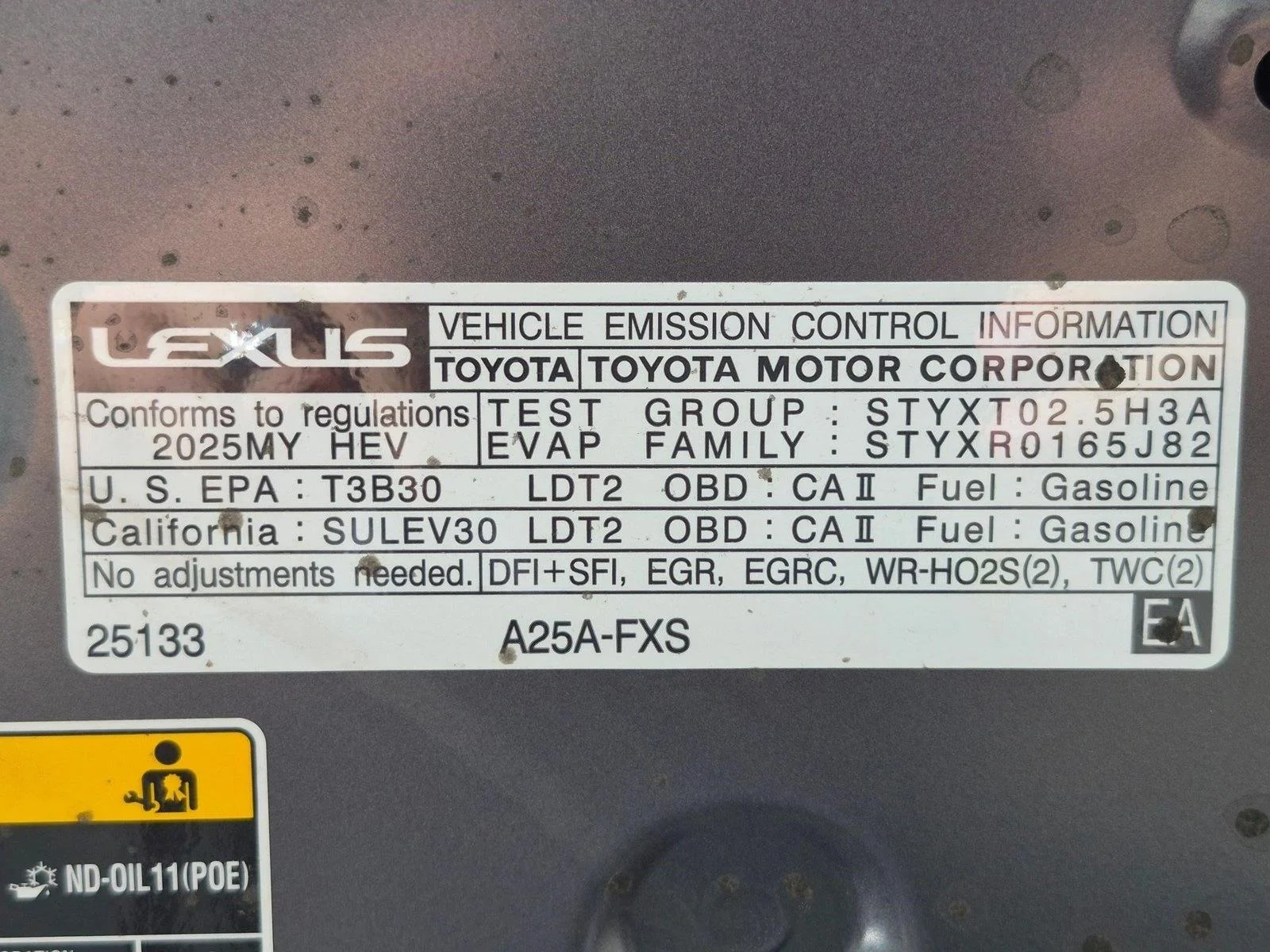 Certified Used 2025 Cloudburst Gray Lexus PREMIUM image 23