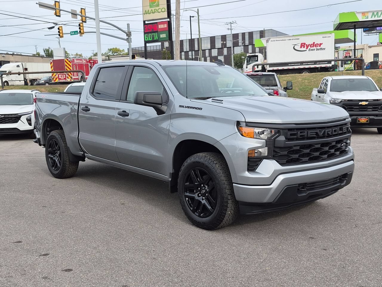 New 2026 Sterling Gray Metallic Chevrolet Custom image 2