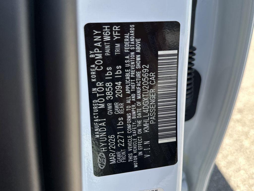 New 2026 Serenity White Hyundai SE image 25