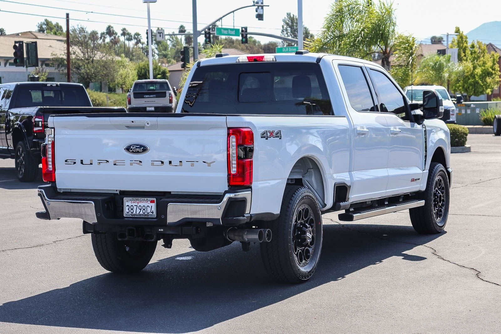 Certified Used 2024 White Metallic Ford Lariat image 4