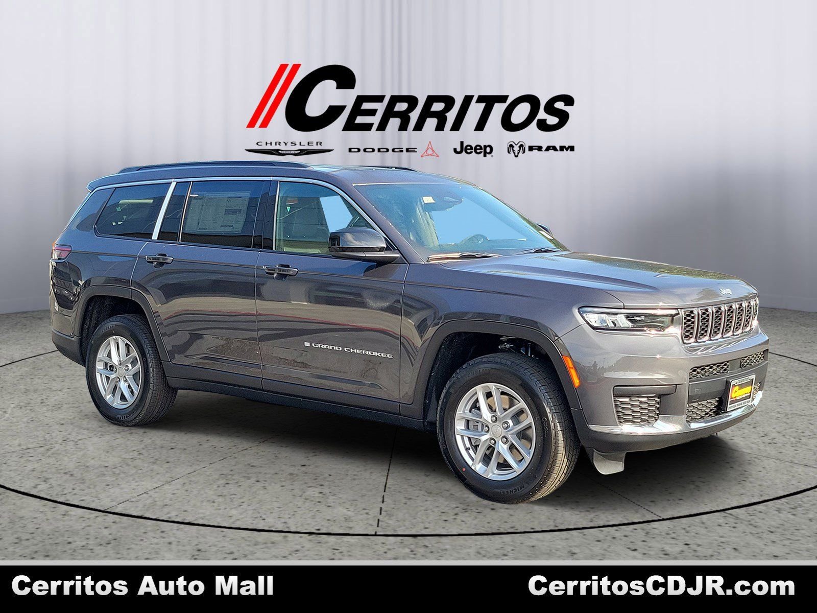 New 2026 Baltic Gray Metallic Clear-Coat Exterior Paint Jeep Laredo X image 1