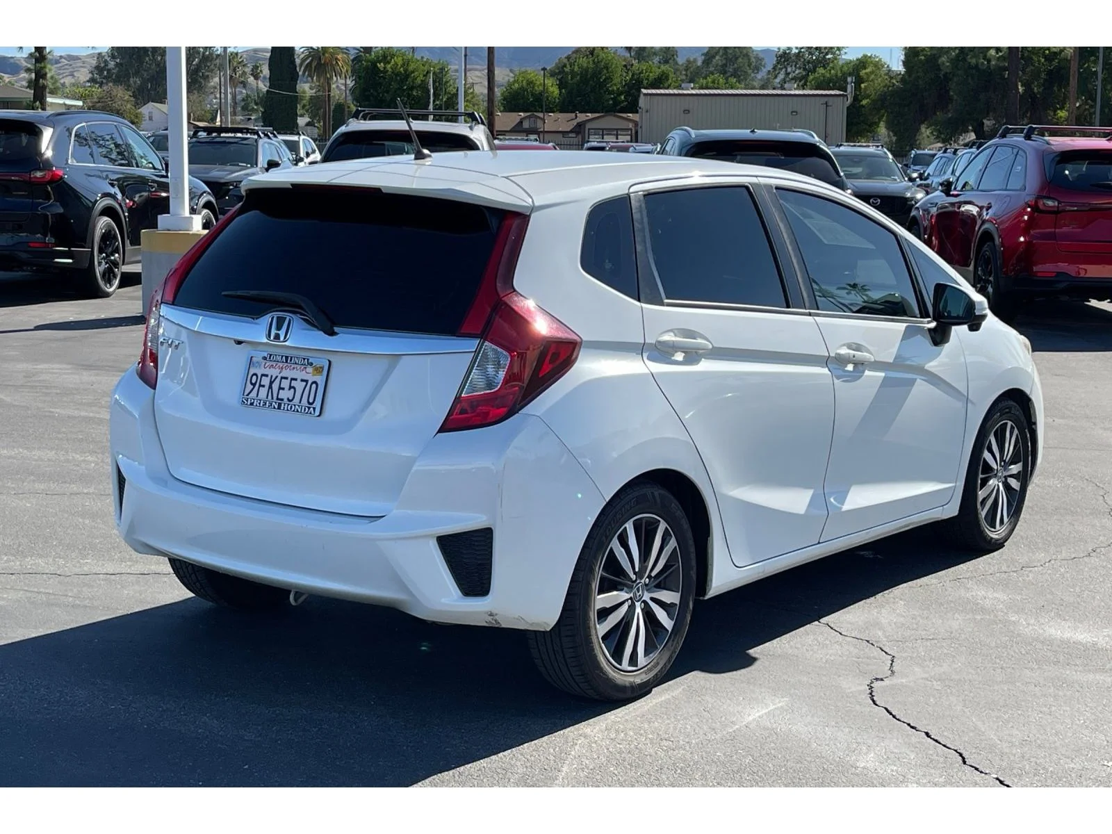 Used 2016 White Orchid Pearl Honda EX image 6