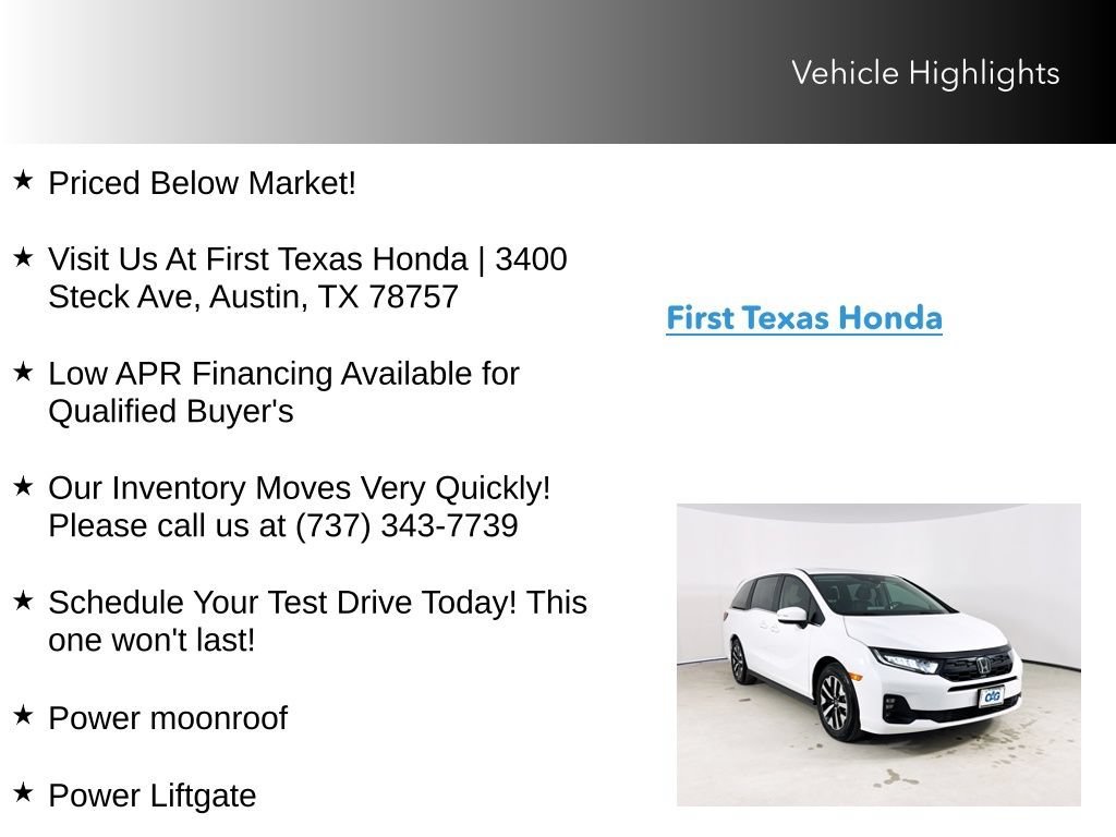 2026 Honda Odyssey EX-L - Photo 55
