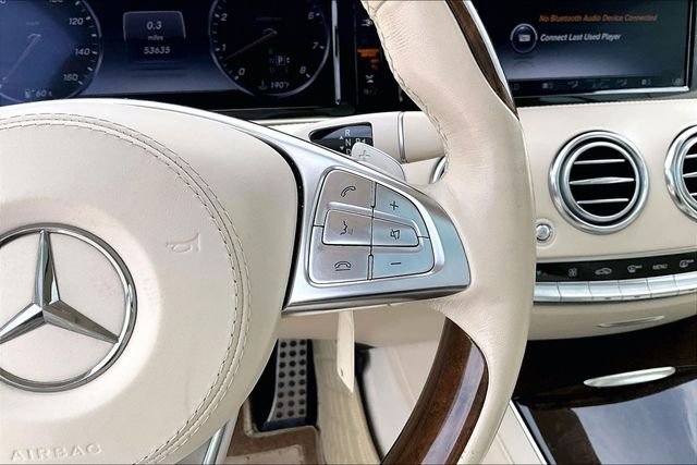 Used 2015 White Mercedes-Benz S 550 image 21