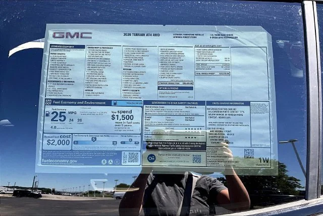 New 2026 Riverstone Metallic GMC AT4 image 14