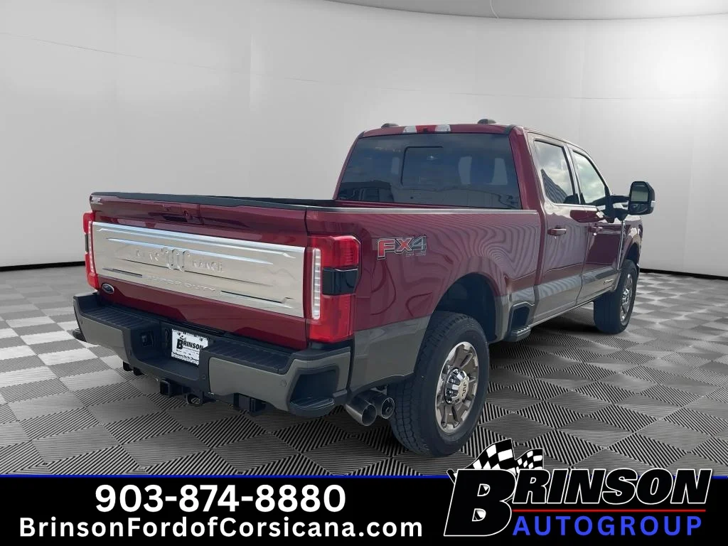 New 2026 Ruby Red Metallic Tinted Clearcoat Ford F-250® King Ranch® image 5