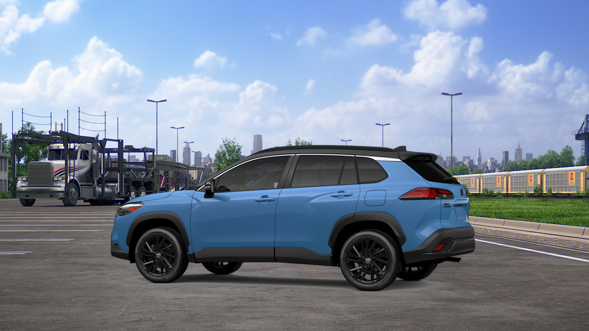 New 2026 Cavalry Blue Toyota Hybrid XSE image 5