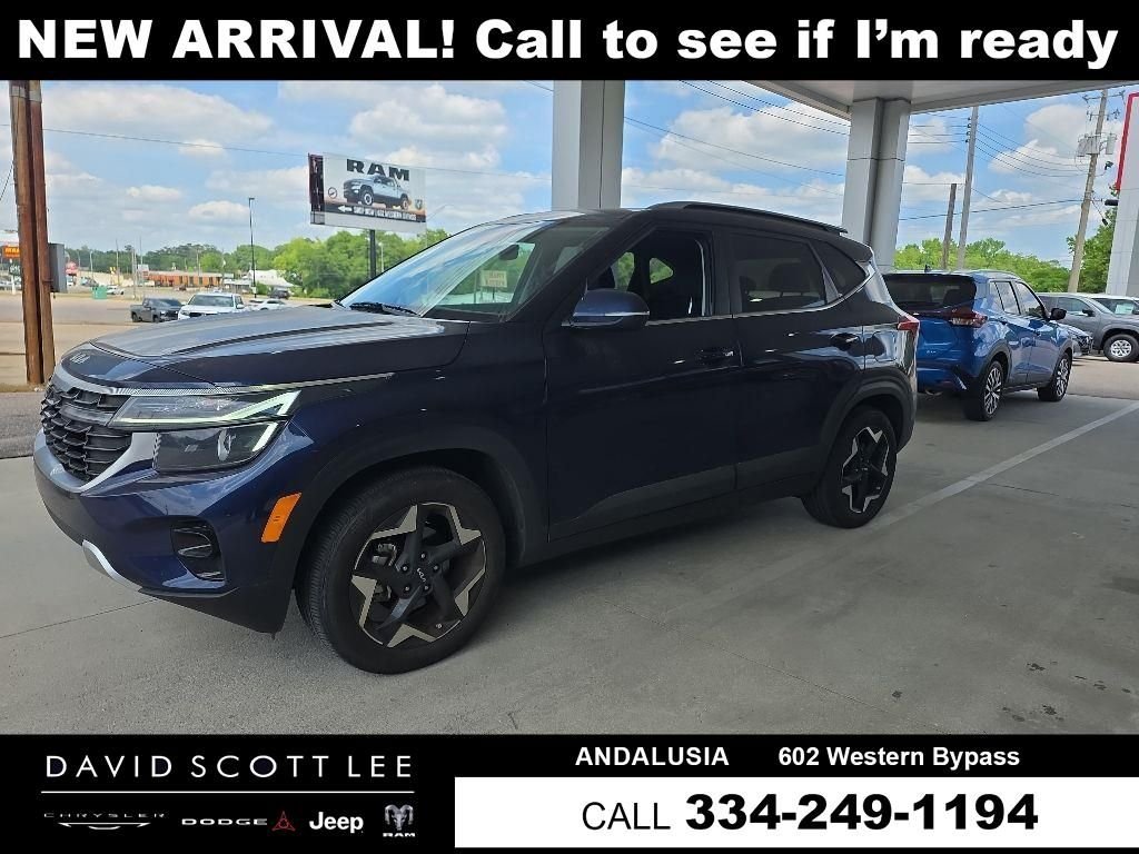Used 2024 Blue Kia EX image 1
