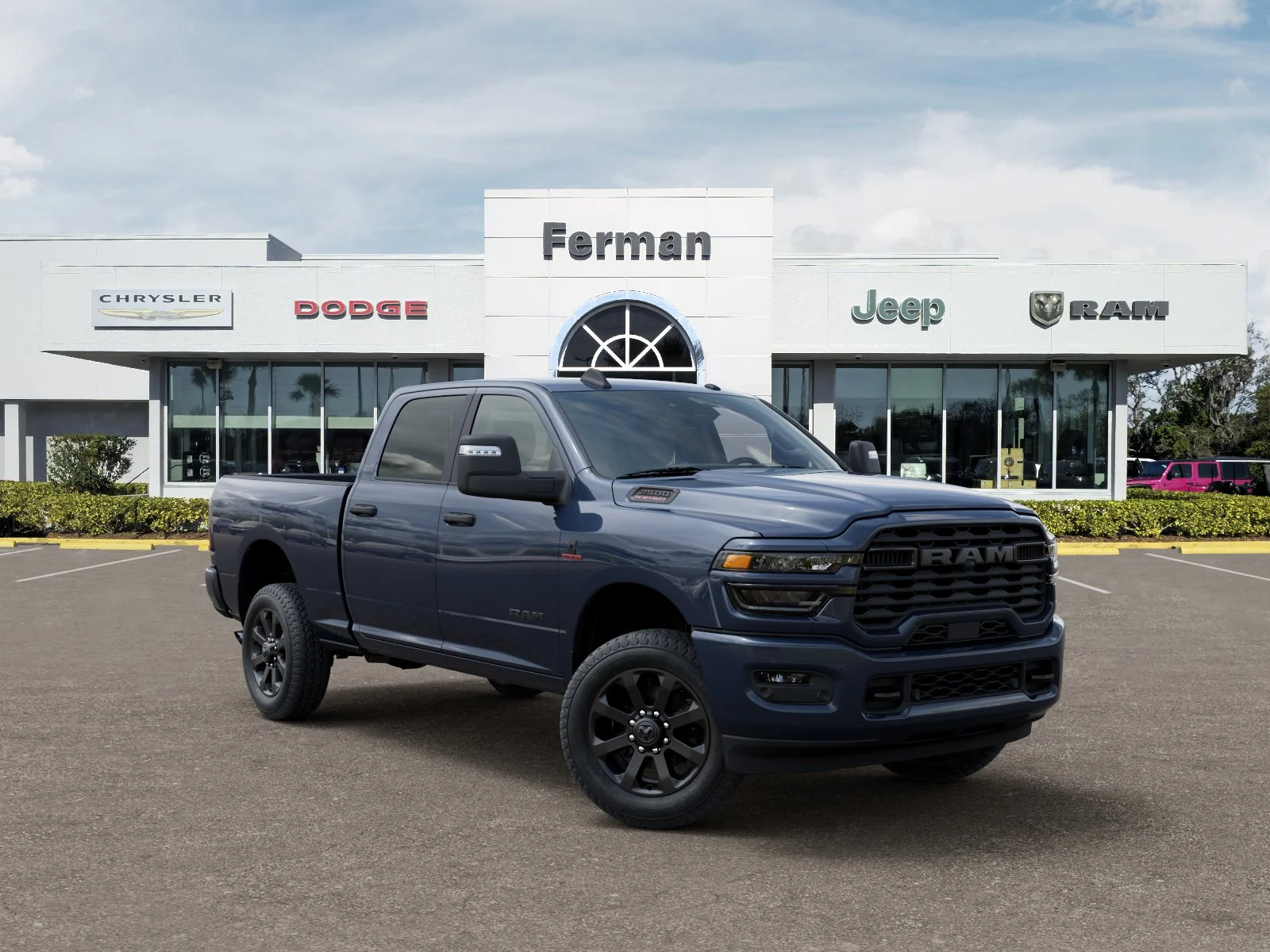 New 2026 Forged Blue Metallic Exterior Paint RAM Big Horn image 31