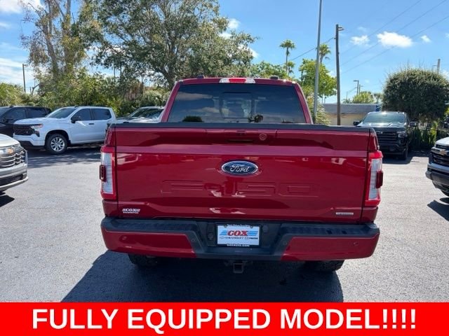 Used 2022 Red Ford Lariat image 5
