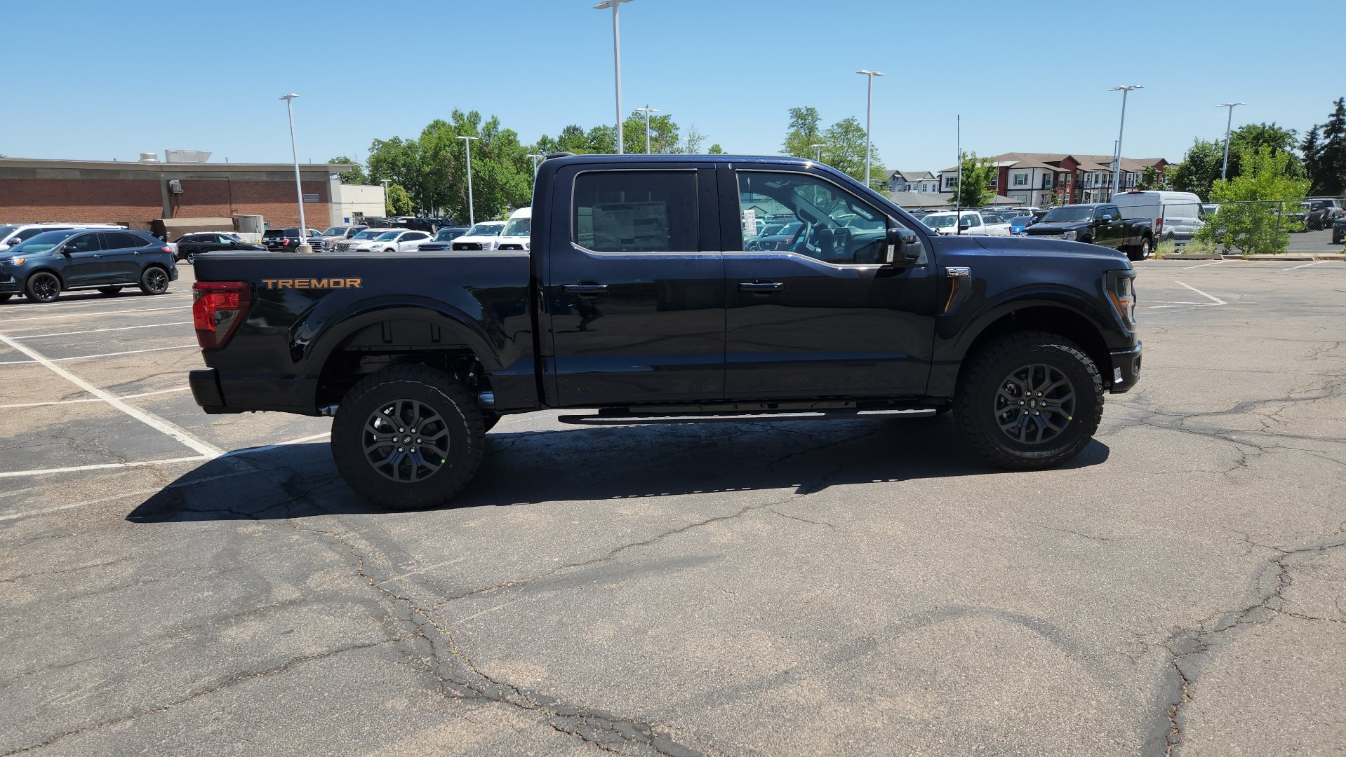New 2026 Antimatter Blue Metallic Ford Tremor image 8