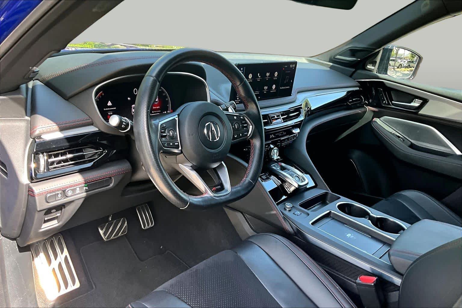 Used 2025 Apex Blue Pearl Acura SH-AWD A-SPEC image 18