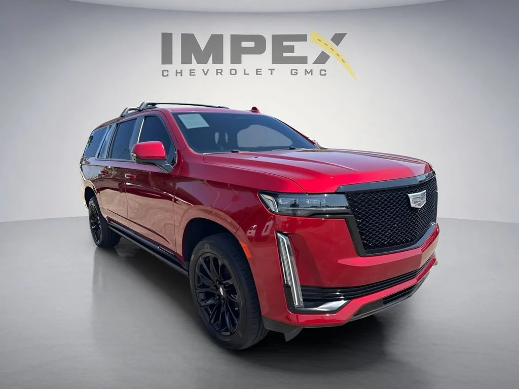 Used 2023 Radiant Red Tintcoat Cadillac Sport image 7