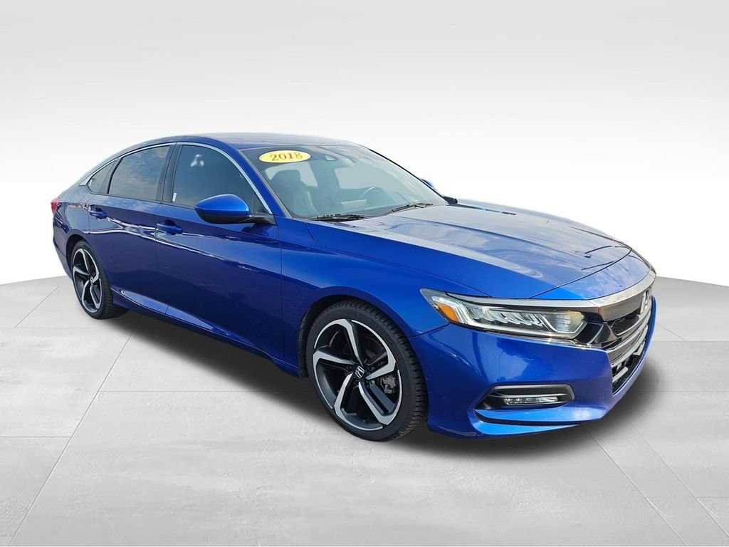 Used 2018 Blue Honda Sport image 7