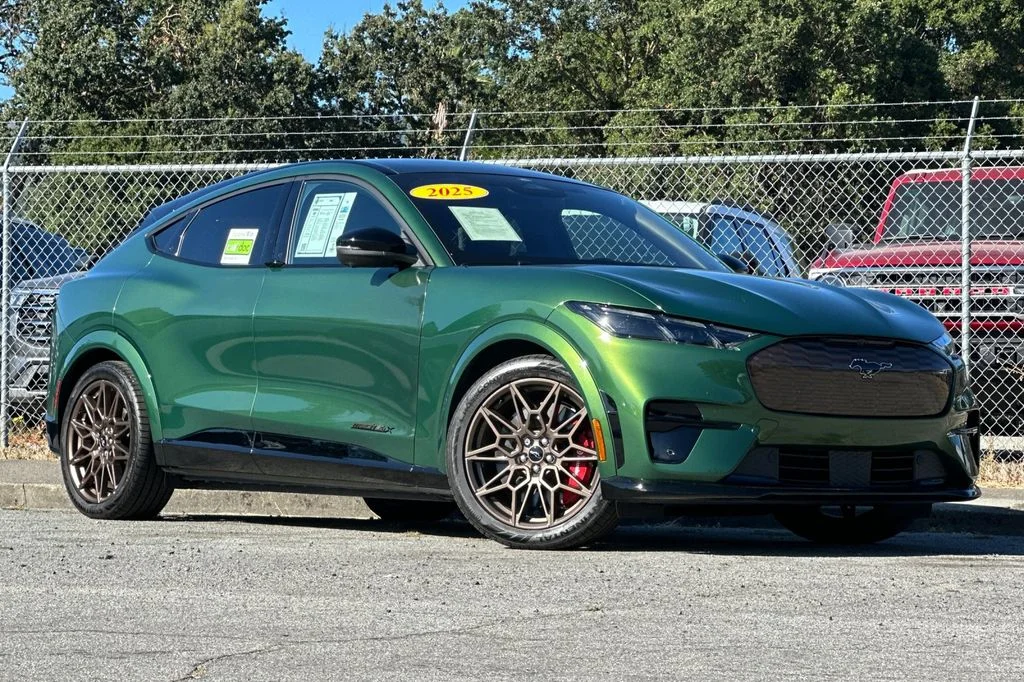 Used 2025 Ford Mustang Mach-E GT AWD with VIN 3FMTK4SX6SMA12612 for sale in Novato, CA