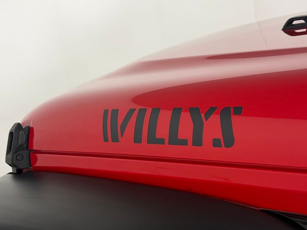 Certified Used 2021 Red Jeep Unlimited Willys image 15