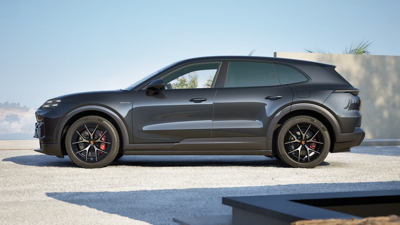 New 2026 Chromite Black Metallic Porsche S Electric image 2