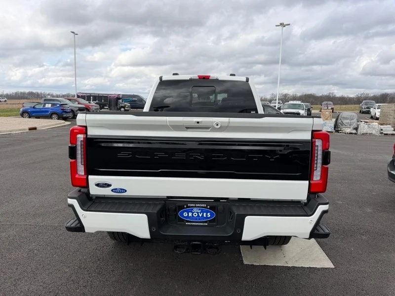 New 2026 Star White Metallic Tri-Coat Ford F-250® Platinum® image 6