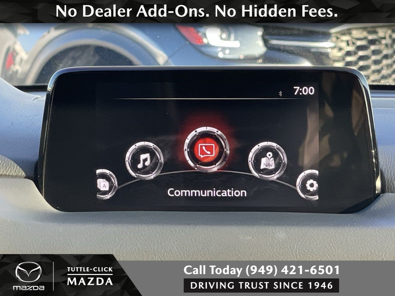 Used 2020 Snowflake White Pearl Mica Mazda Touring image 14