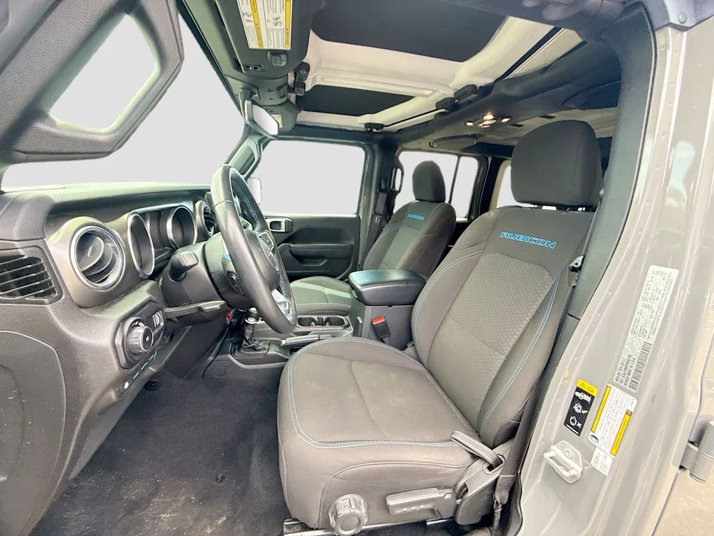 Used 2023 Gray Jeep Rubicon 4xe image 23