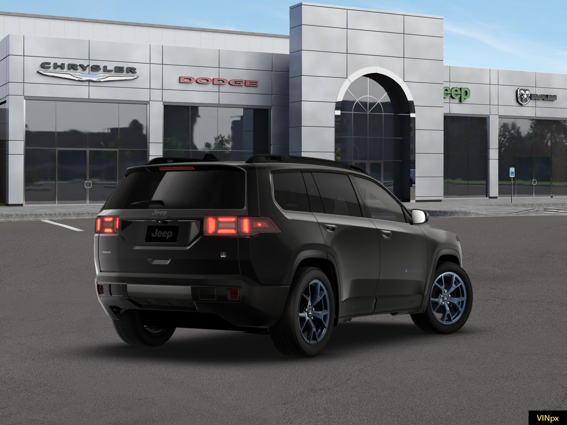 New 2026 Diamond Black Crystal Pearl-Coat Exterior Paint Jeep 85th Anniversary 4x4 image 19