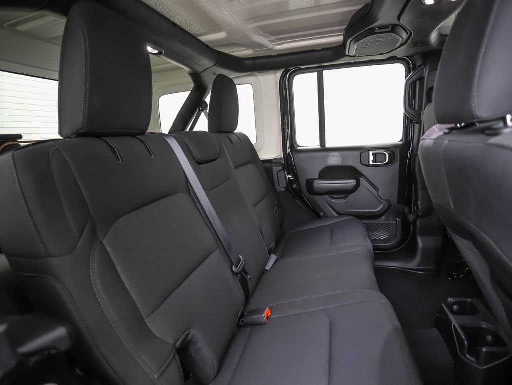 Used 2021 Black Clearcoat Jeep Unlimited Willys image 26
