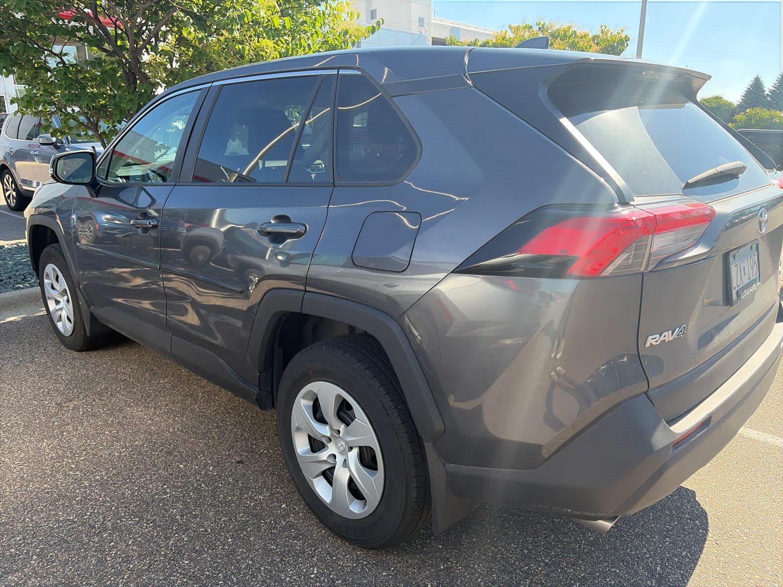Used 2024 Magnetic Gray Metallic Toyota LE image 4