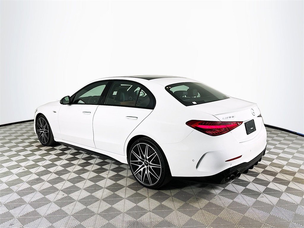 New 2026 Polar White Mercedes-Benz C 43 AMG® image 39