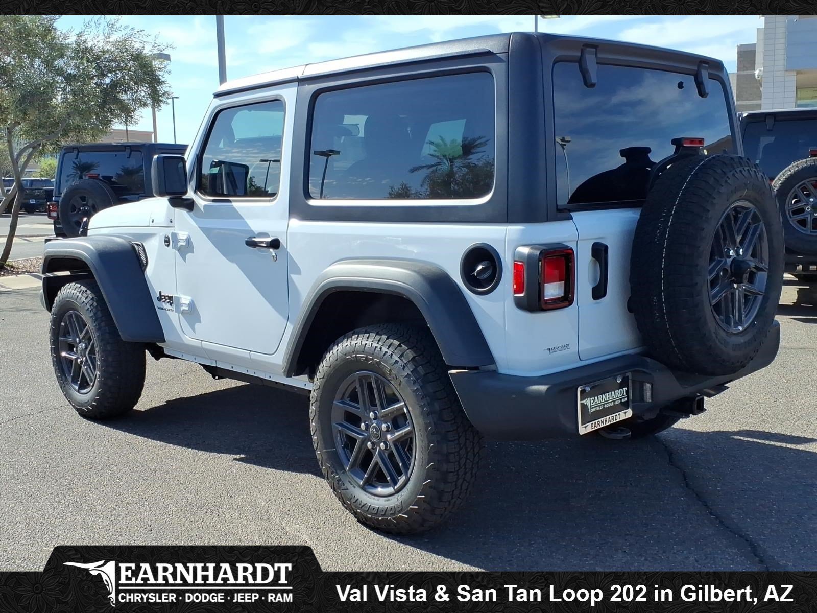 New 2026 Bright White Clear-Coat Exterior Paint Jeep Sport S image 3