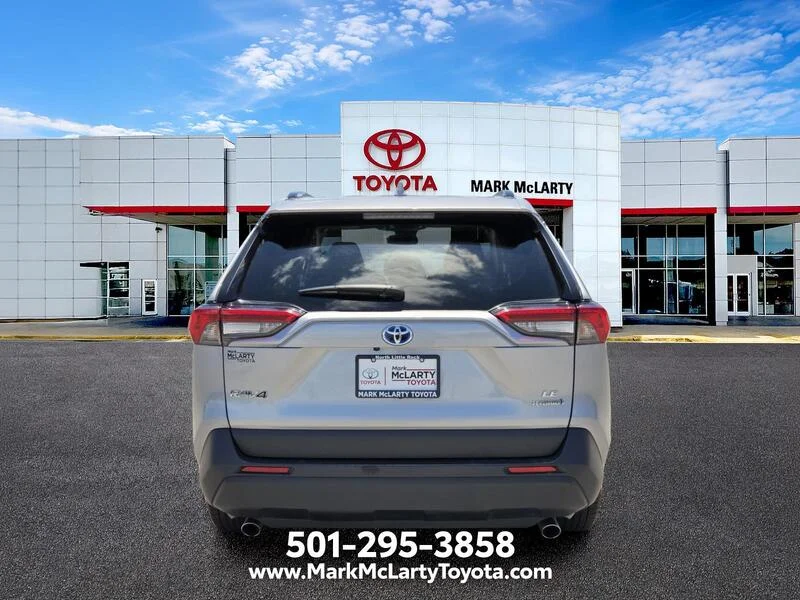 Used 2024 Silver Sky Metallic TOYOTA HYBRID LE AWD image 4