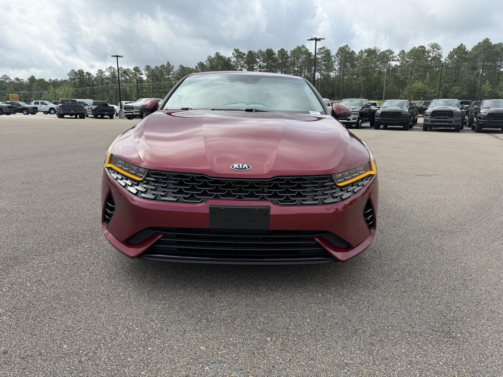 Used 2021 Passion Red Tintcoat Kia LXS image 2