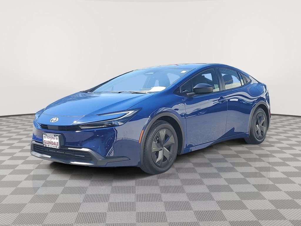 Used 2025 Blue Toyota LE image 2