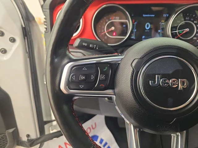 Used 2021 Bright White Clearcoat Jeep Unlimited Rubicon image 30