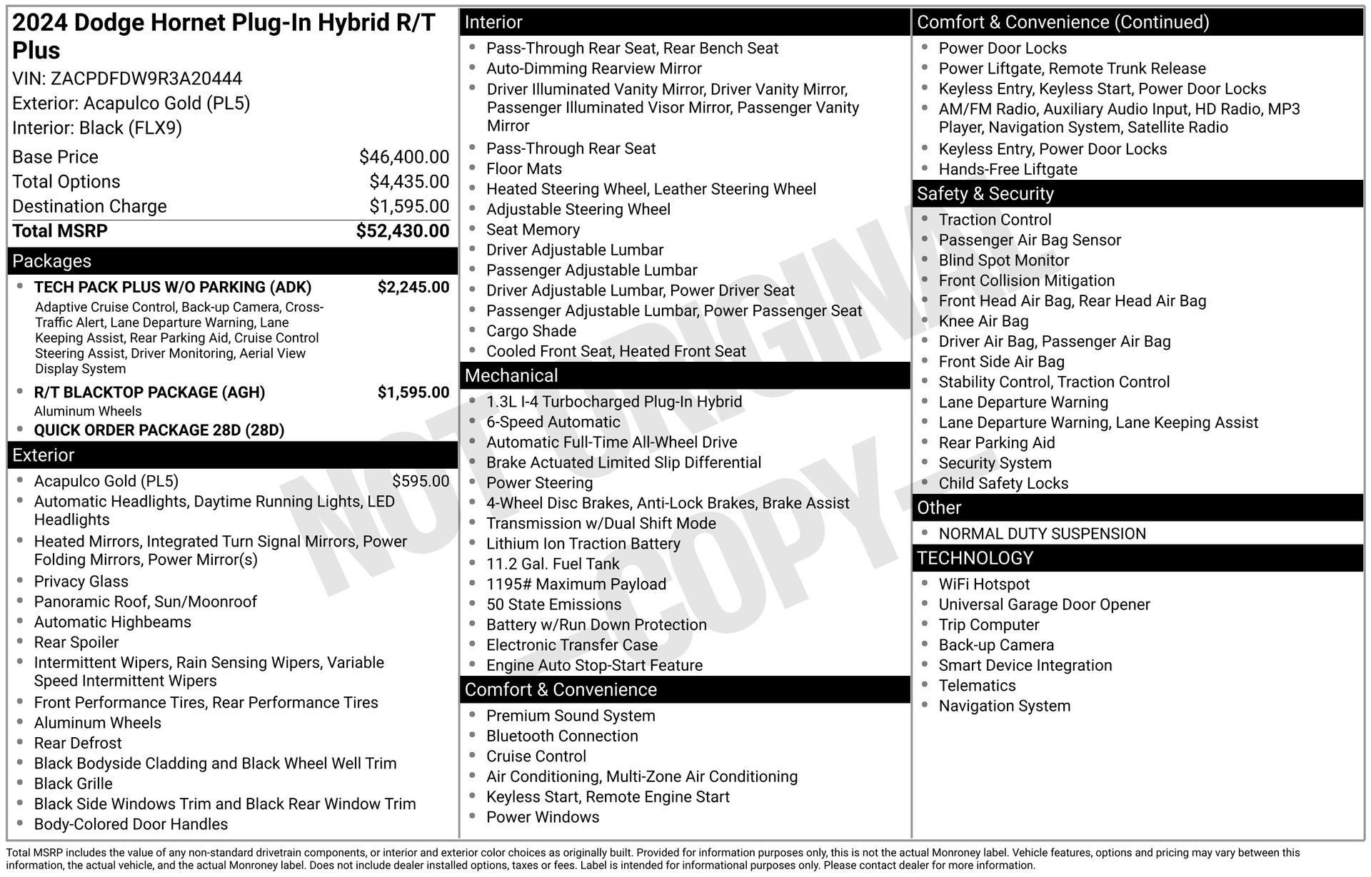 2024 DODGE HORNET - Image 3