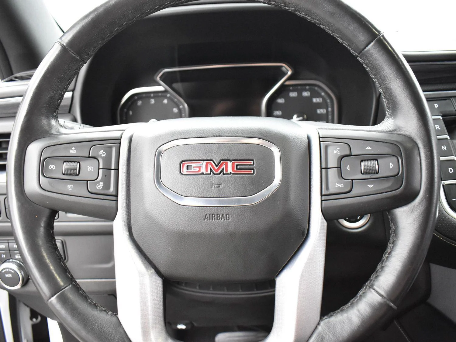 Used 2021 Summit White GMC SLT image 19